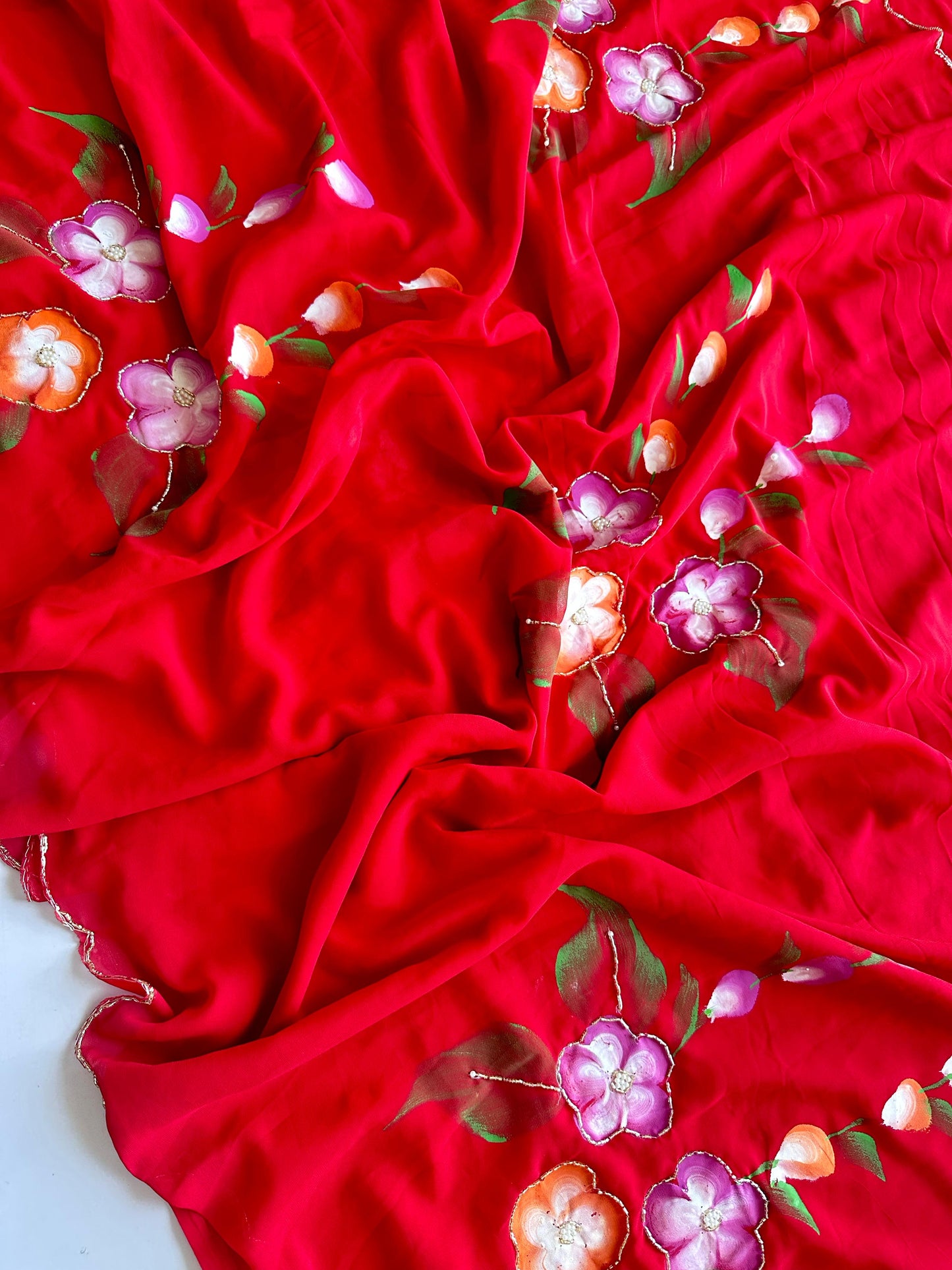 Exclusive elegant launch for fancy collection perfect for any function light weight faux georgette 