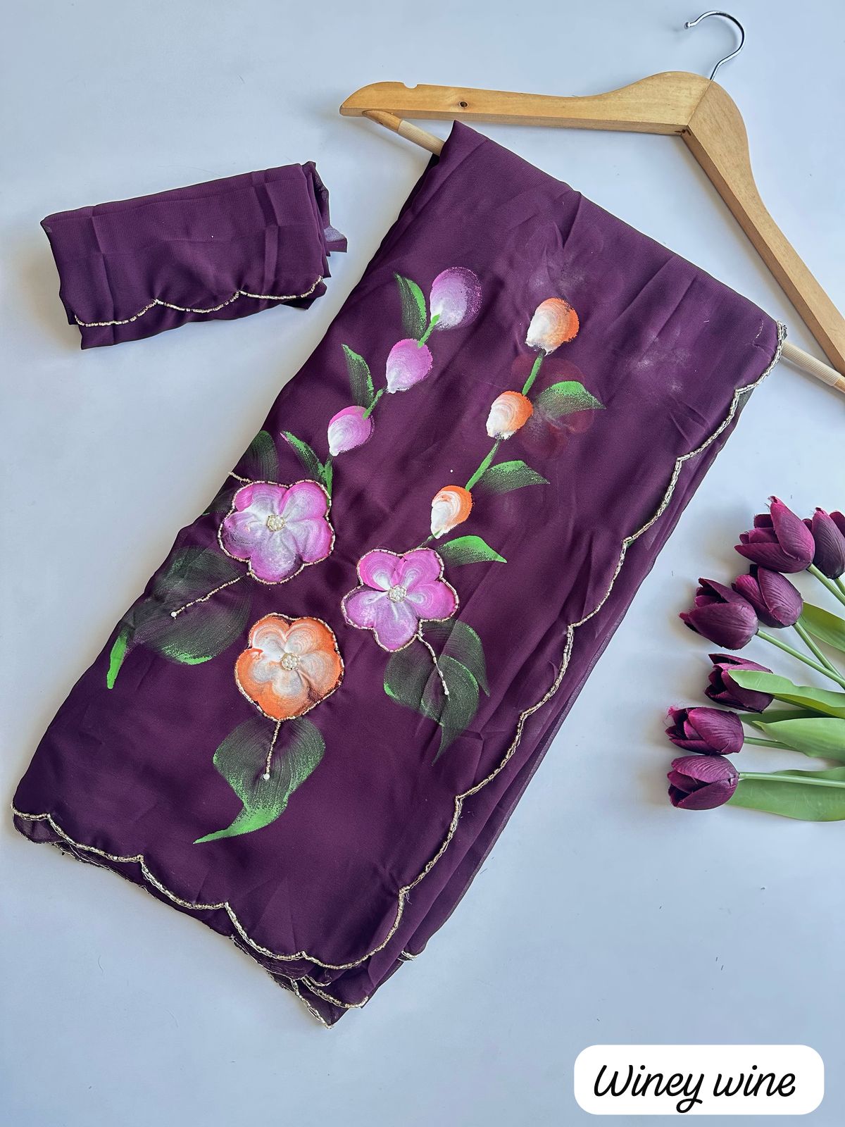Exclusive elegant launch for fancy collection perfect for any function light weight faux georgette 