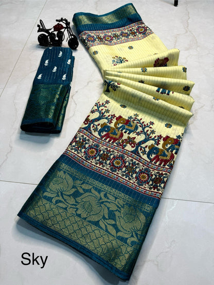 Beautiful rekko silk sarees