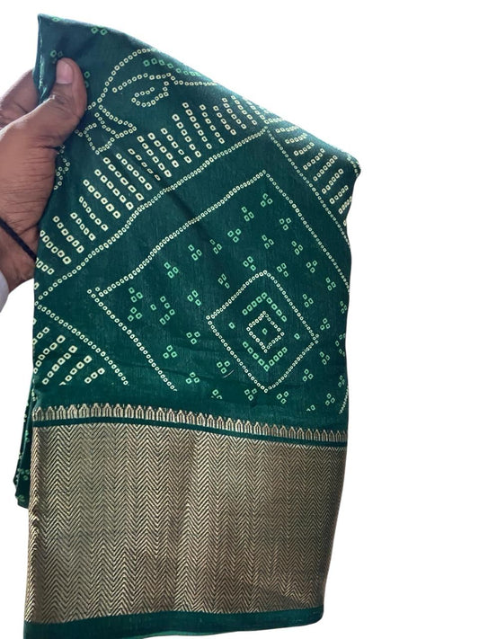 Soft &nbsp;Dola Saree Badhani Print Saree&nbsp;